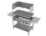 MUE Gas-Kombibräter 5-flammig