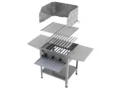 MUE Gas-Kombibräter 3-flammig